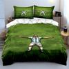 Soccer player on grass. Bedding sets Duvet cover sets Duvet covers Pillowcases(1 * Duvet Cover 2 * Pillowcases without duvet insert)