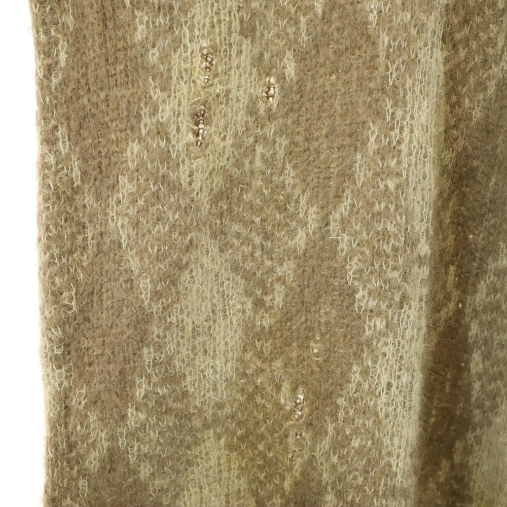 BOEPPLE SPORTSWEAR 60s Vintage Wool Blend Long Sleeve Long V-neck Sweater Women Used