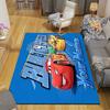 Custom 1Pc Built Custom Car Flannel Personalized Rug Non Slip Floor Mat Soft Carpet for Living Bedroom Office Home Decor Gift