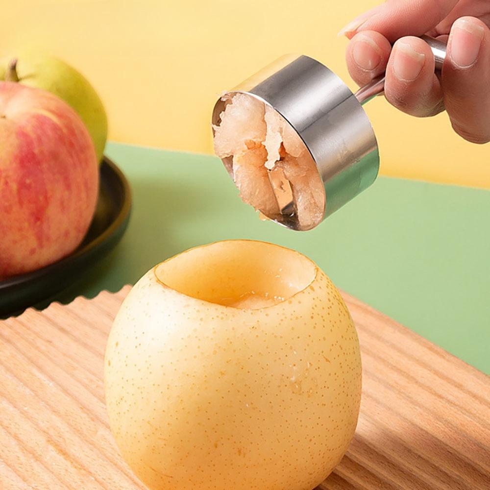 1PC 304 Stainless Steel Material, Fruit Punch, Pear Dig, Vegetable and Fruit Punch, Steamed Apple Meat, Fruit Dig