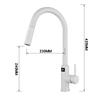 New Release Temperature Display Industry Touch Sensor Mixer Easy Sensor Touch Multifunctional Kitchen Mixer Temporary Water Hot and Cold Mixer Nickel