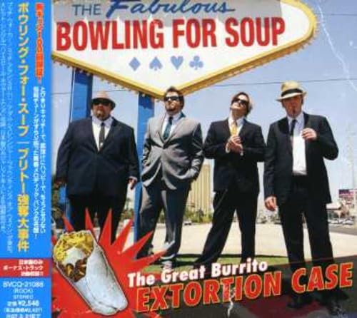 

CD BOWLING FOR SOUP - Дело о краже буррито BVCQ21086PROMO Jive 2006 Япония ОбиРок Б/у
