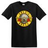 Roses T Shirt Guitars Flowers Music Band Graphic Concert Vintage Tee