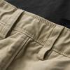 Pantaloncini da uomo tinta unita con cerniera lunghezza al ginocchio casual per studenti da indossare quotidianamente