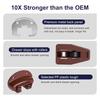 5pcs Drawer Track Guides and Glides Replacement Drawer Slides with Metal Backing & Screws Easy to Installation