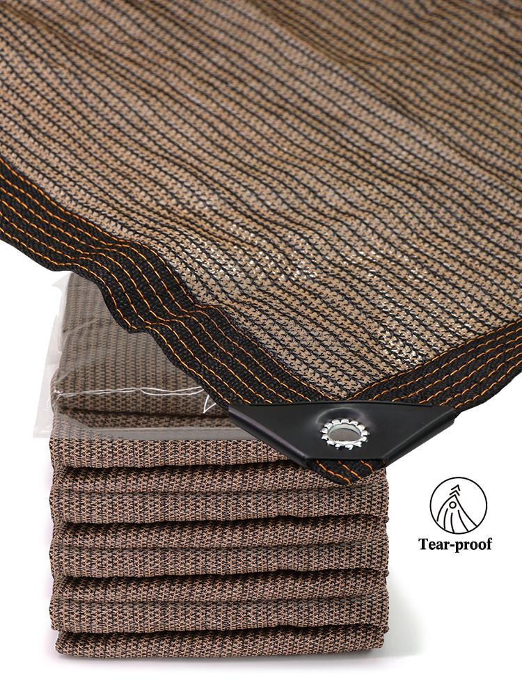 N208 UV-Resistant Shade Net 95% Sun Protection Reinforced and Tear-Resistant Edges Easy To Install Perfect for Gardens Patios