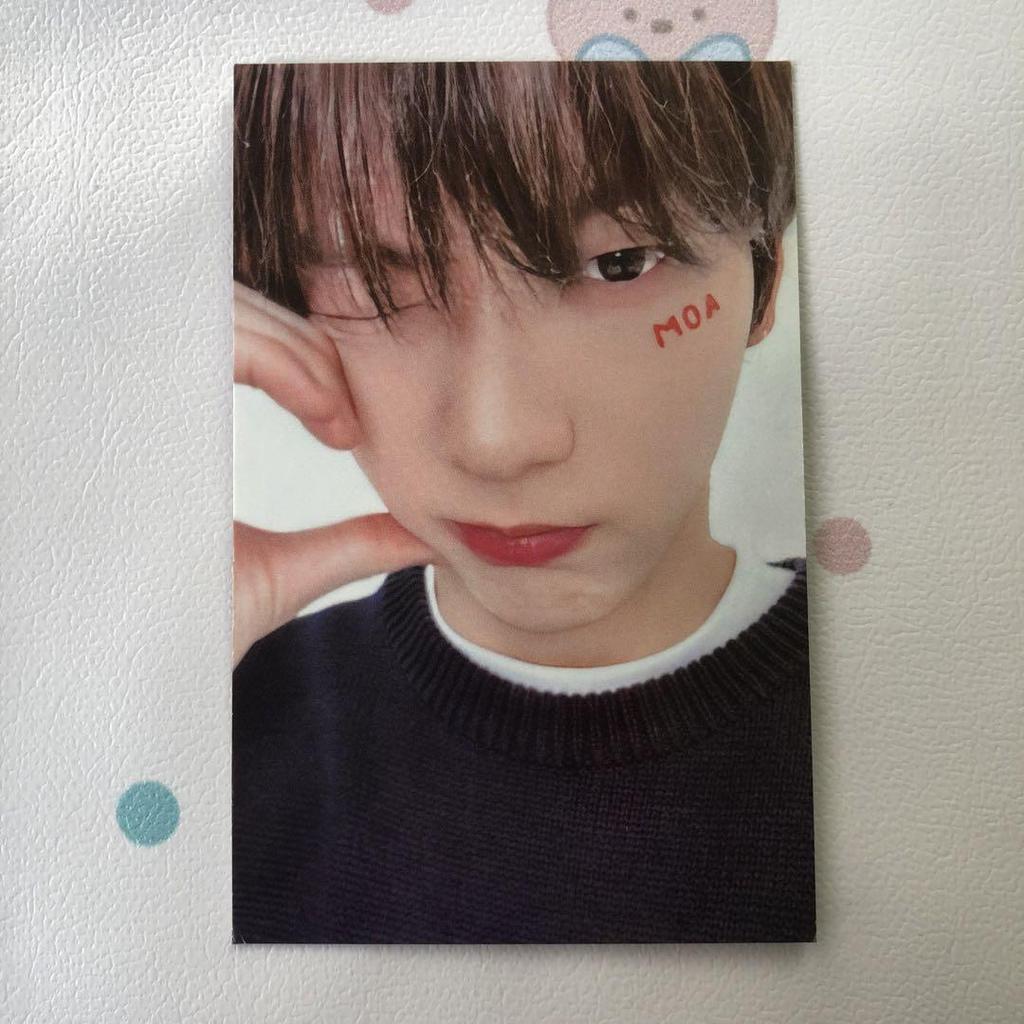 [USED] TXT Soobin FANLIVE MOAZONE Sanok Trading Card