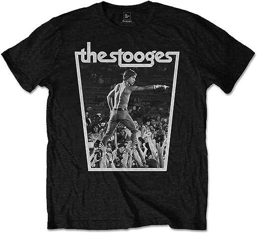 The Stooges Mens T-shirt - Iggy Pop Band Shirt - New - Band Tees L