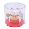 Feng Shui   Cat Solar Powered Waving Maneki Neko Decoration   Cat Statue for Home Shop Car Interior