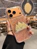 Gold Foil Three-dimensional Jinshan Yinshan Is Suitable for Apple 17promax Mobile Phone Case, the New Iphone16 Anti-drop 15\ 14