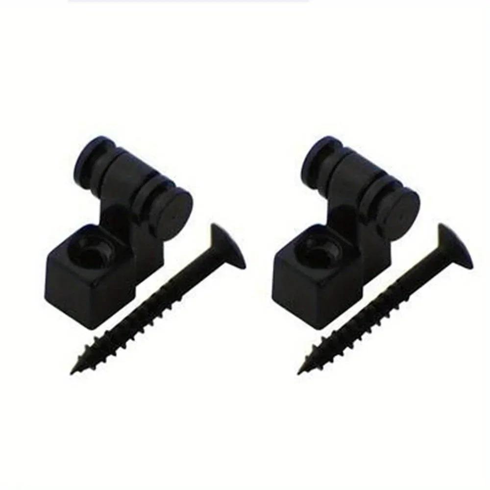 Electric Guitar String Lock, Ball-Style String Lock, Metal Handle Lock, Headstock Ball-Style String Lock, Includes Screws