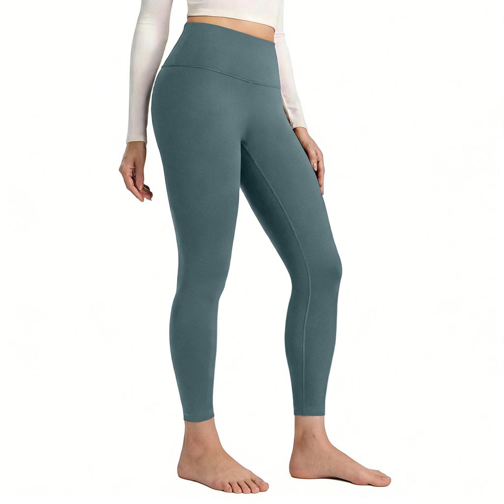 Pantalones de Yoga Fitness de Secado Rápido para Exteriores con Levantamiento de Glúteos de Color Melocotón para Mujer