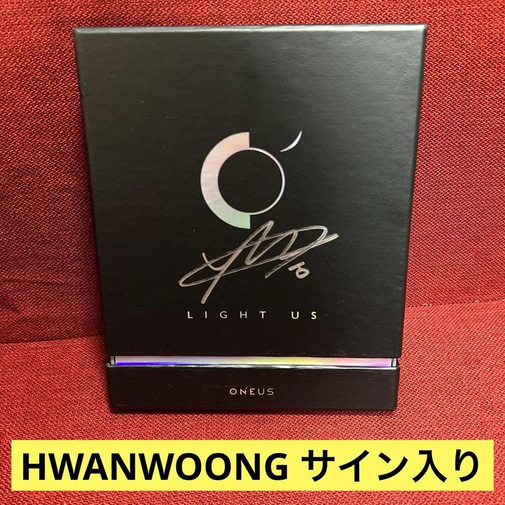 [USED] ONEUS Light us Hwanwoong autographed