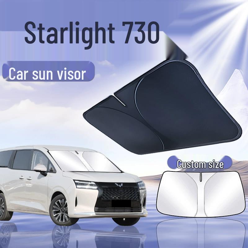 Wuling Xingguang 730 Windshield Sunshade: Heat-Insulating Sun Protection Curtain