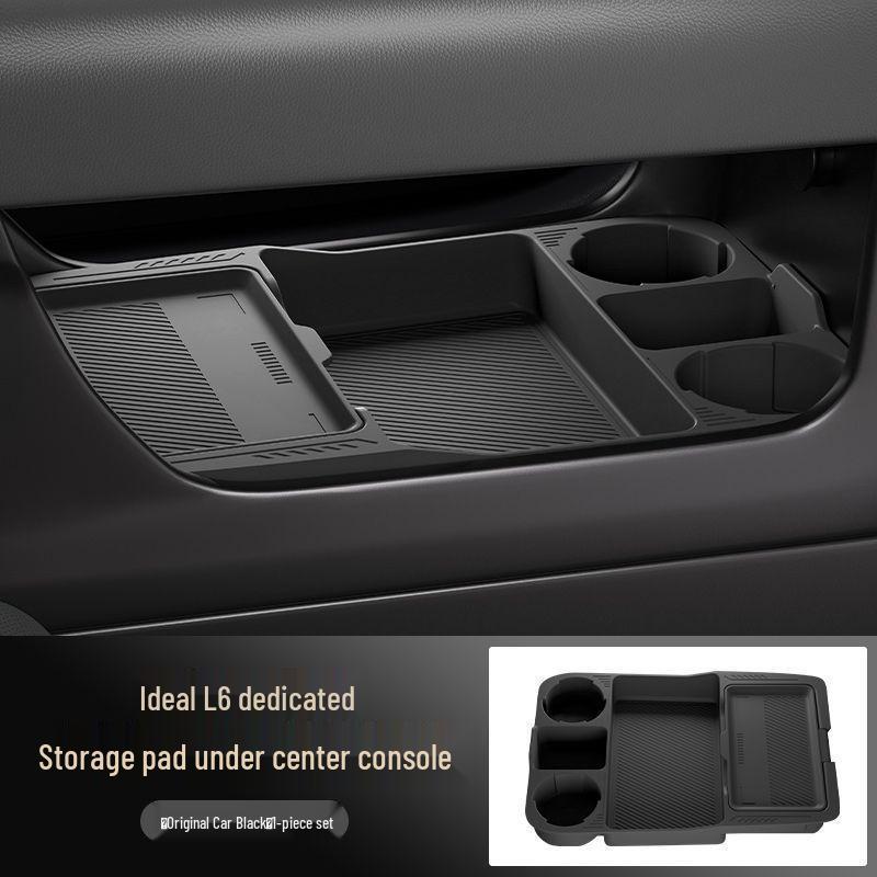 Li Auto L6 L7 Center Console Silicone Storage Box - Fits 24 Models See details