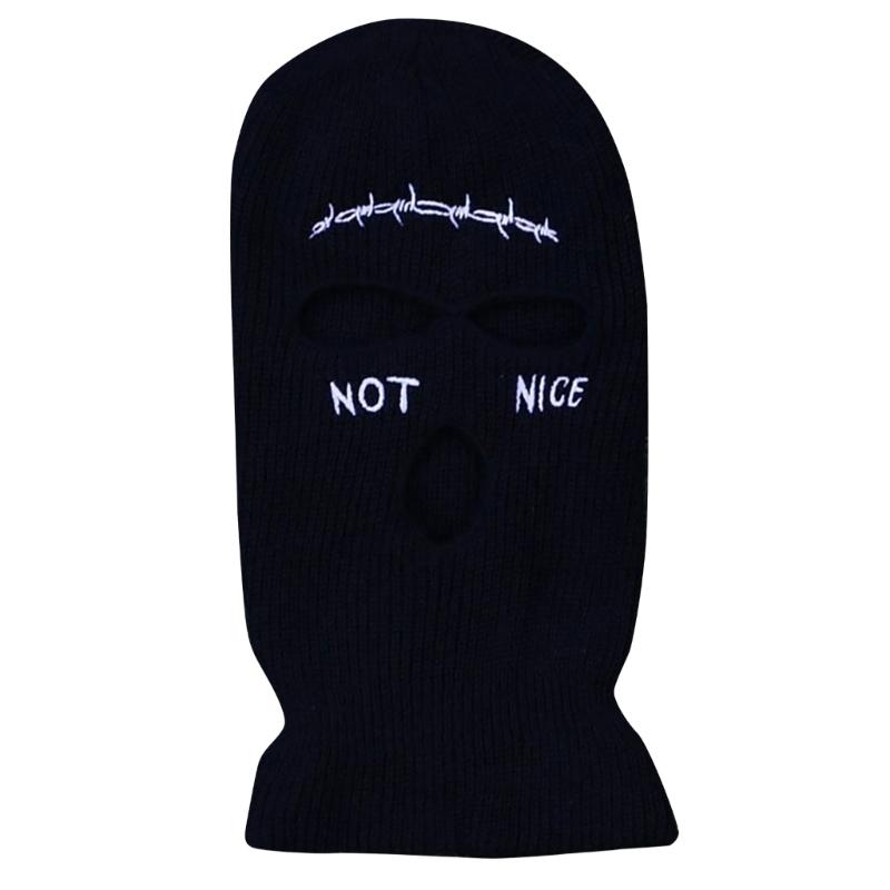 Novelty Lady Windproof Hat Female Warm Balaclava Cap Girl Handcrochet Photo Hat