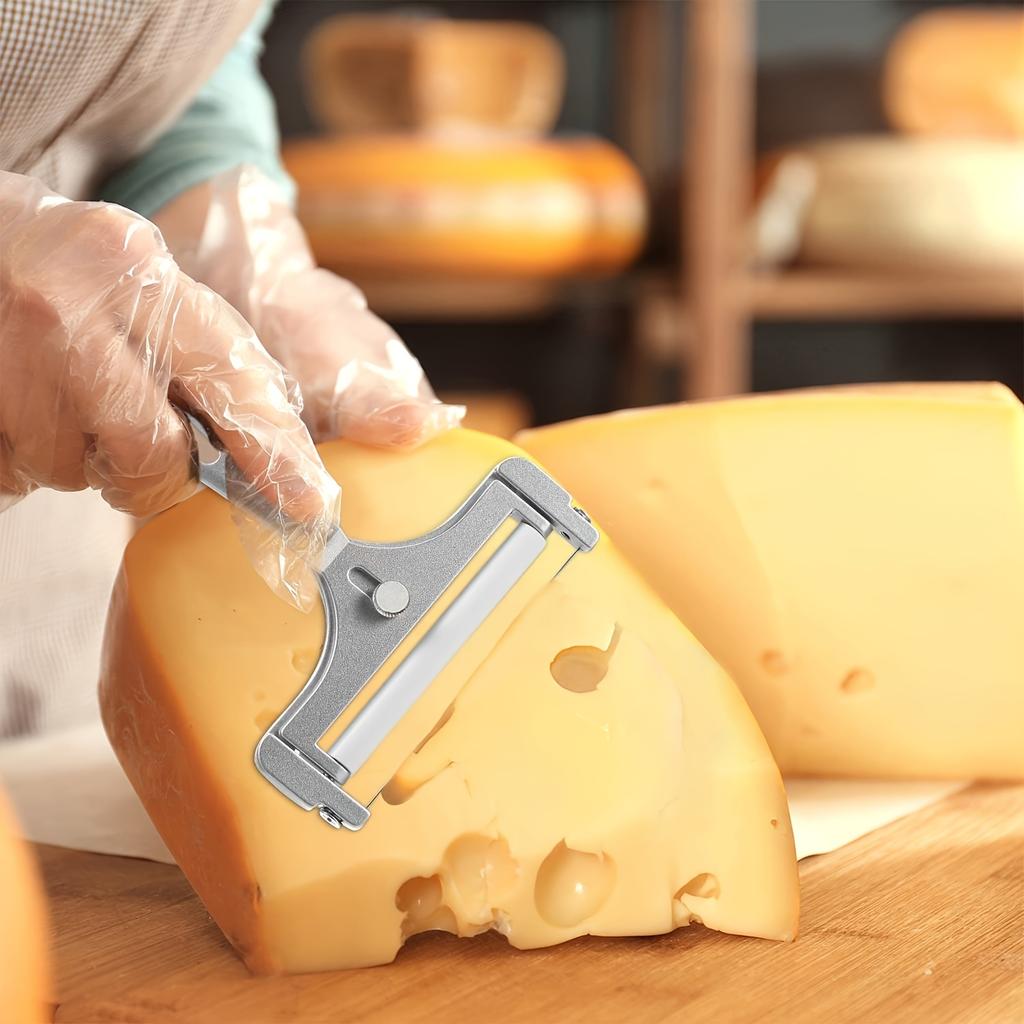 Adjustable Cheese Slicer - Easy To Cut Perfect Thin or Thick Slices, Suitable for Restaurant Use, Available In All Four Seasons