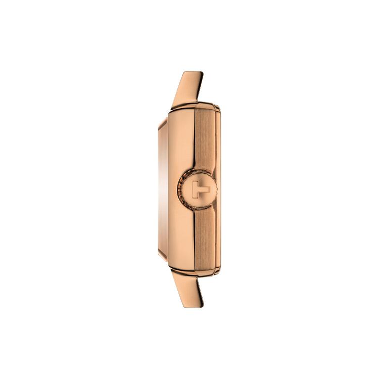 TISSOT Cute Collection Quartz Movement Women's Watch 20mm Silver Dial Stainless Steel Case Leather Strap T058.109.36.031.02