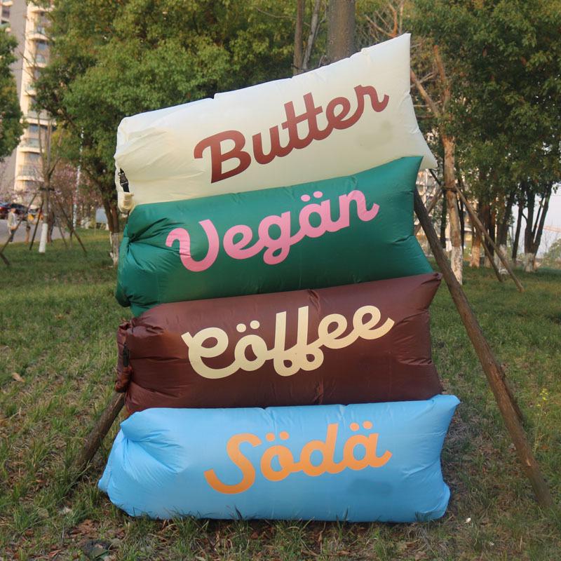 Aufblasbares Outdoor-Sofa - Tragbar, Bequem, Ideal für Camping & Festivals