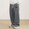 Herren Mode Corduroy Textur Lässig Sportlich Gerade Beine Hosen Elastischer Bund Kordelzug Bequeme Passform Strapazierfähiges Material