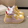 Fashion Autumn Chunky Sneakers Fashion Women Shoes Breathable Female Sport Shoes Casual 10CM Platform Sneakers Woman Zapatillas De Mujer