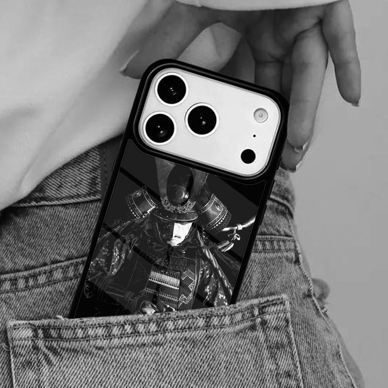 Samurai Demon Phone Case for iPhone 17ProMax 12 13 14 15 16e 17 Pro Max Plus Air Cover