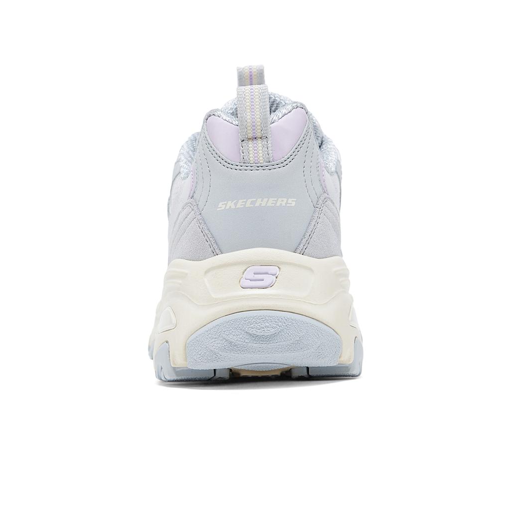 Skechers Panda Shoes Milk Tea Purple Sweet Potato Thick Sole Comfortable Fashion Retro Low Top Dad Shoes Women Sneakers Gray 13167-LTGY