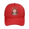 Expressive Chibi Anime Girl Portrait Mesh Baseball Cap For Womens Unisex FeUnisex Beach Dad Hat Hip Hop