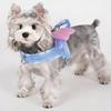 Dog Chest Wrap with Angel Wing for Routine Wear, Printed Web Lines, Side Clip and Back Link Point for Daily Walking Use