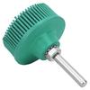 2 Inch Bristle Disc Emery Rubber Abrasive Brush Polishing Grinding Wheel for Burr Rust Removal