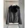 Fall/Winter Women's Series Double-Sided Collar Oversized Long-Sleeve Jacket Warm Coat