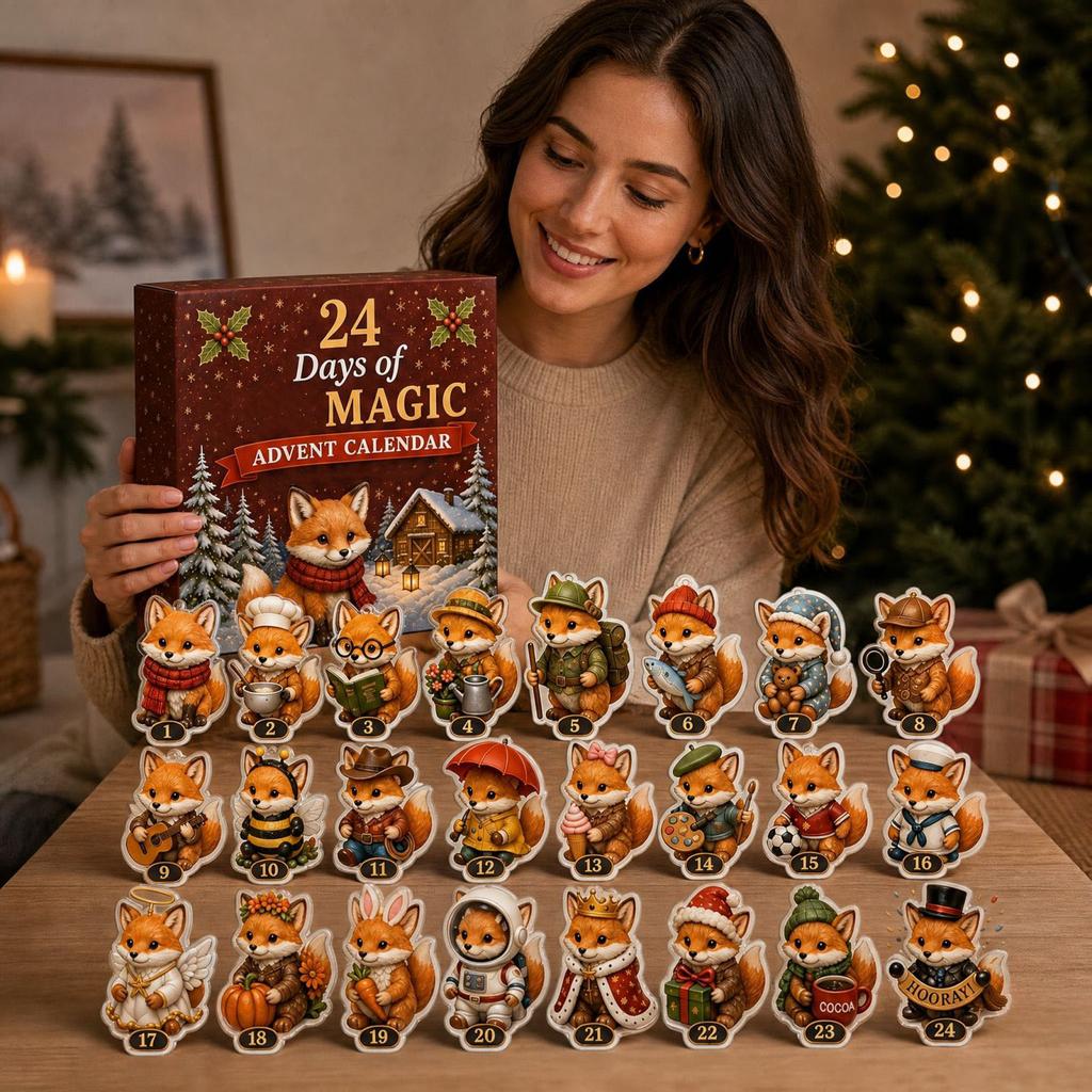 2D -Day Christmas Advent Calendar for Holiday Countdown