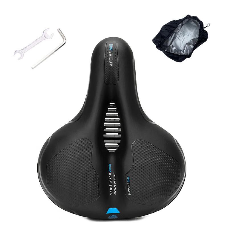 SHENGXIN Bicycle Sponge Saddle Shock Absorbing Ball, Spring Style