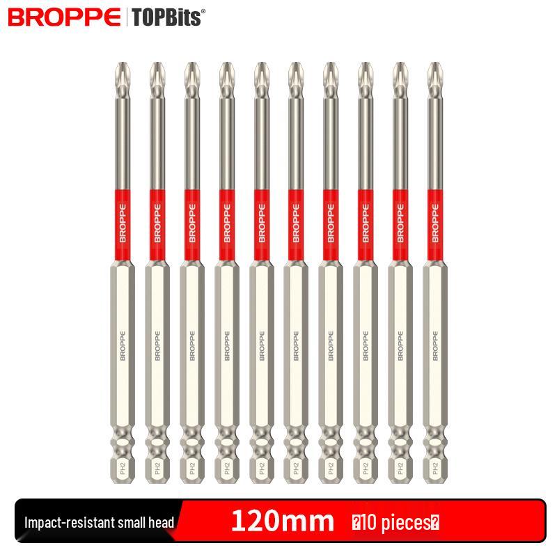 High Torque Phillips Head Bit Set: Shock-Resistant, Strong Magnet, High Hardness, for Electric Screwdrivers & Hand Drills.