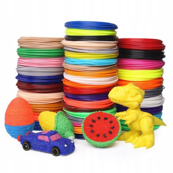 Filament Pla 3D Pen Refills Mix Colors Large Set Filaments 100M