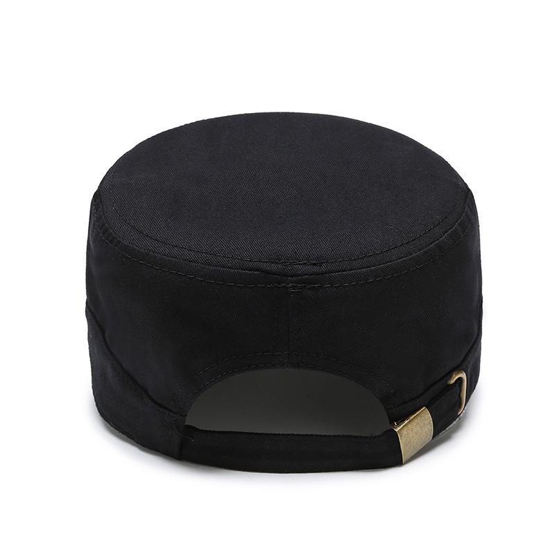 Men's Spring Autumn Flat Cap Outdoor Cap Military Caps Training Cadet Caps Army Visors Hat