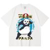 230 g/m² 100 % Baumwolle Jujutsu Kaisen V62 Panda-Print Unisex Schweres Baumwoll-T-Shirt