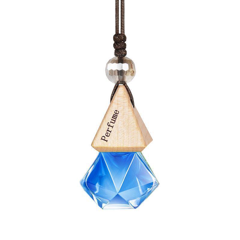 Triangle Car Freshener Pendant - Aromatherapy Hanging Ornament with Long-lasting Fragrance