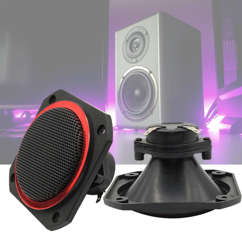 High Efficiency 4Inch Square Tweeter Speakers Featuring Durability Plastic Construction Tweeter for Music Movie and Game