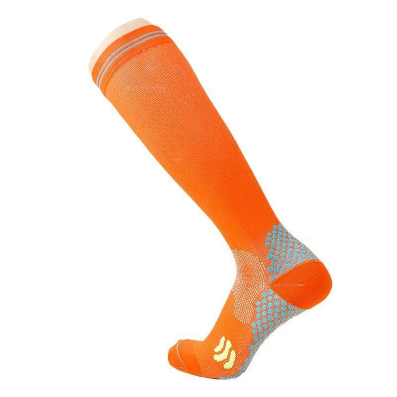 Magic Pressure Socks 200N Nylon Men'S And Women'S Sports Muscle Strength Outdoor Football Compression Socks Sweat-Absorbing Non-Slip Breathable