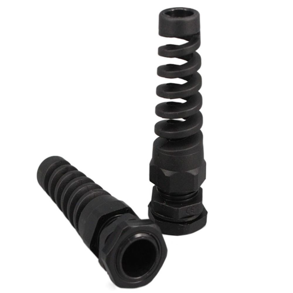 2Pcs Anti-Bending Joint Torsion-proof Glands Cable Fixing Glands Anti-bending Cable Gland Plastic Joint Wiring Accessories