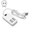 Portable 6 USB Port Hub Phone Charging Station Power Strip with On/Off Switch