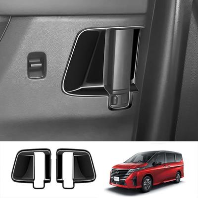 MEKOMEKO SNM-NMKB Nissan New Serena C28 Exclusive Inner Door Handle Cover, Interior Door Bowl