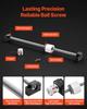 VEVOR Linear Rail Guide Kit, HGR20, 2PCS 600 mm (23.62 inch) Linear Rails and 1PCS Ball Screw, 4PCS Slide Blocks, with BF12/BK12 End Support