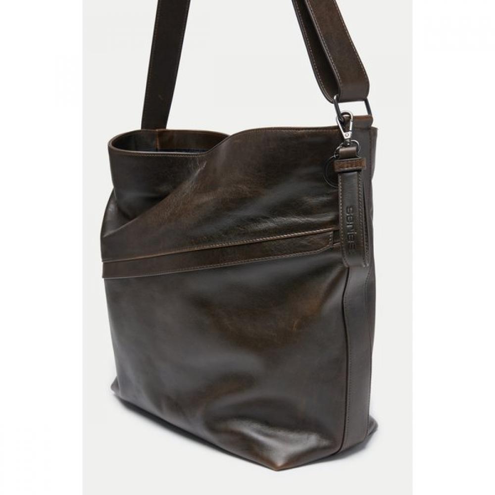 Series Leather Cross Bag  Ssbax25531brd 