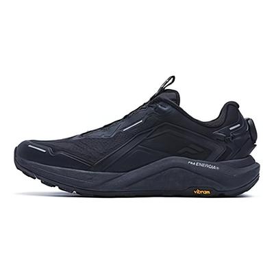 Boa Wolf Bequeme Vielseitige Low-Top Freizeit-Laufschuhe Herren Sneaker Schwarz A12M411204FBN