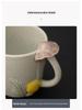 Forest-Themed 3D Ceramic Mushroom Mug - Handmade Breakfast & Coffee Cup