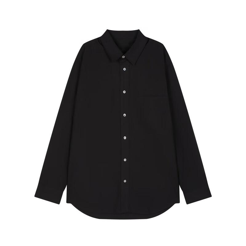 CROQUIS Men's 2024 Autumn Long-Sleeve Relaxed Fit Collared Shirt
