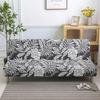 Printed Pattern  Folding Sofa Bed Cover Sofa Covers Spandex Stretchdouble Seat Cover Slipcovers For Living Room Geometric Print