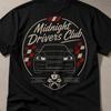 Midnight Driver Club Sport Performance Headlight Shirt Gift for Him Race Car Birthday Pit Crew Shirt Automotive Art Shirt Vintage Custom Pit